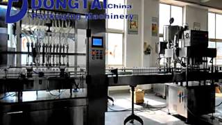 automatic gravity type washing liquid filling capping machine