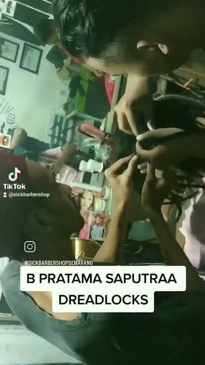 B Pratama Saputra Dreadlocks #bpratamasaputra #sickbarbershop #semarang #barbershop #braid #braids
