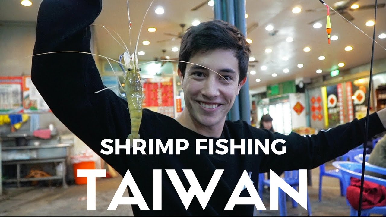 WHAT TO DO IN TAIWAN: Urban Shrimp Fishing in Taipei 釣蝦 | Luke Martin