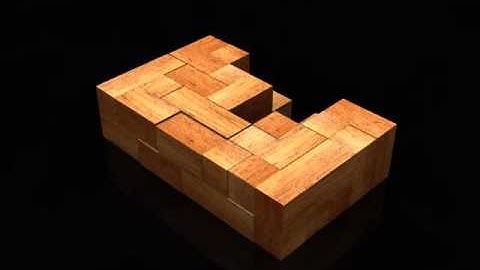 How to Solve Remains Assembly Puzzle from SiamMandalay®: Wooden Puzzle 3D Video Solutions
