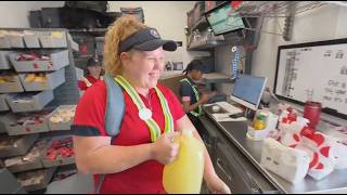 Chick-fil-A Employee Stops during a delivery to Help Motorcyclist After Crash