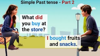 English Conversation Practice | Simple Past Tense | Part -2 | English Speaking practice