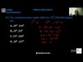NMMS Mathematics Simple equations MCQ 84