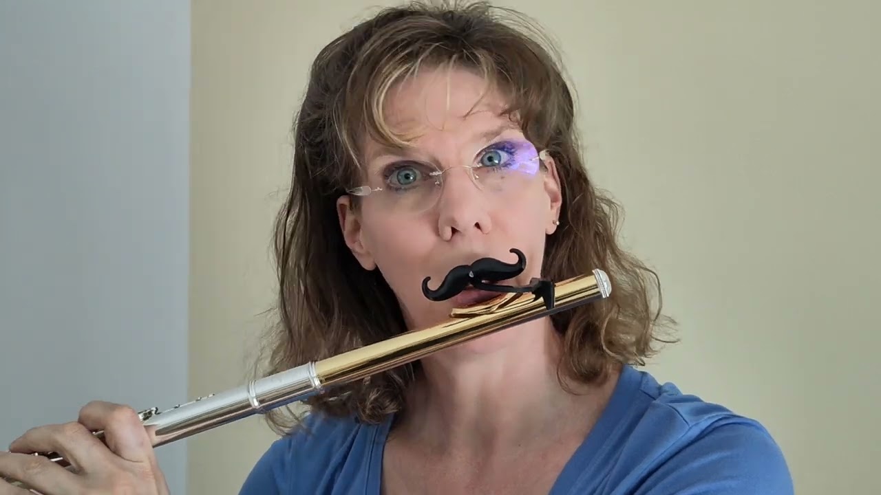 flute moustache