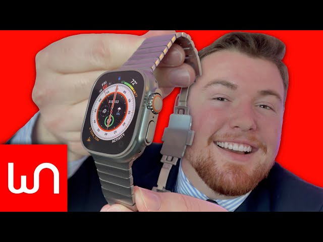Apple Watch Ultra Bands: Getting Fancy w/ Apple's Link Bracelet!