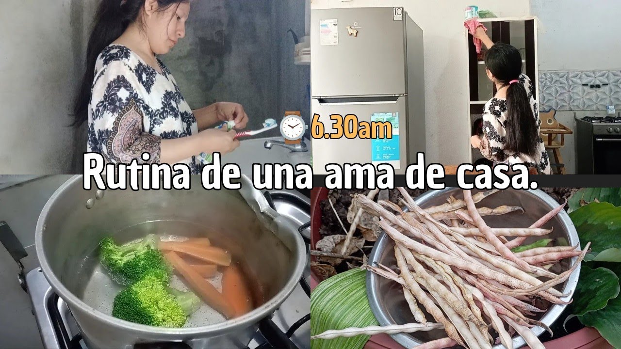 Rutina de una ama de casa 🏠Limpiar ,Cocinar 🍳Cosechando la huerta y cuidando mi Hogar🌼#vidahogareña 