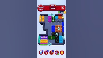 Color Block Jam Level 1499 Walkthrough Solution #colorblockjam #solution #walkthroughColor