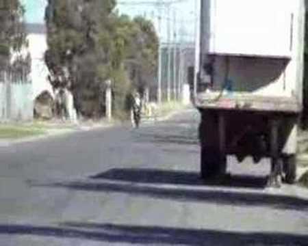 Yamaha R6 wheelie