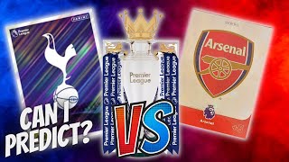 MASSIVE DERBY!! Can I predict SPURS vs ARSENAL using these PANINI ADRENALYN packs!? 28/04/2024