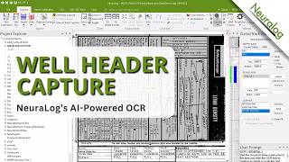 AI-Driven OCR for Well Log Header Extraction