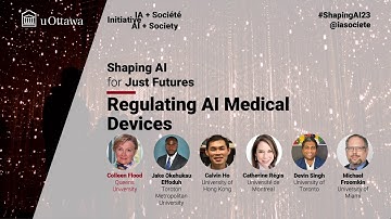 Shaping AI for Just Futures › Regulating AI Medical Devices