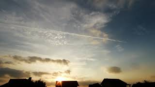 Cinematic Sunset Clouds Timelapse – Pure Sky Motion Background Video