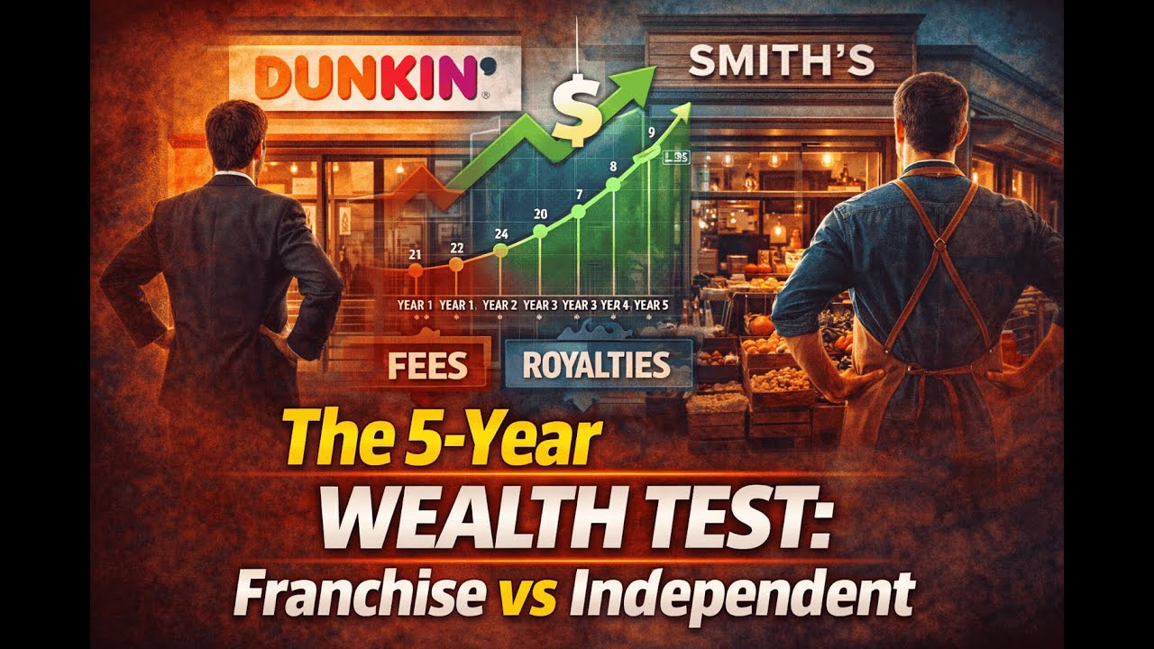 The 5-Year Wealth Test: Franchise vs Independent