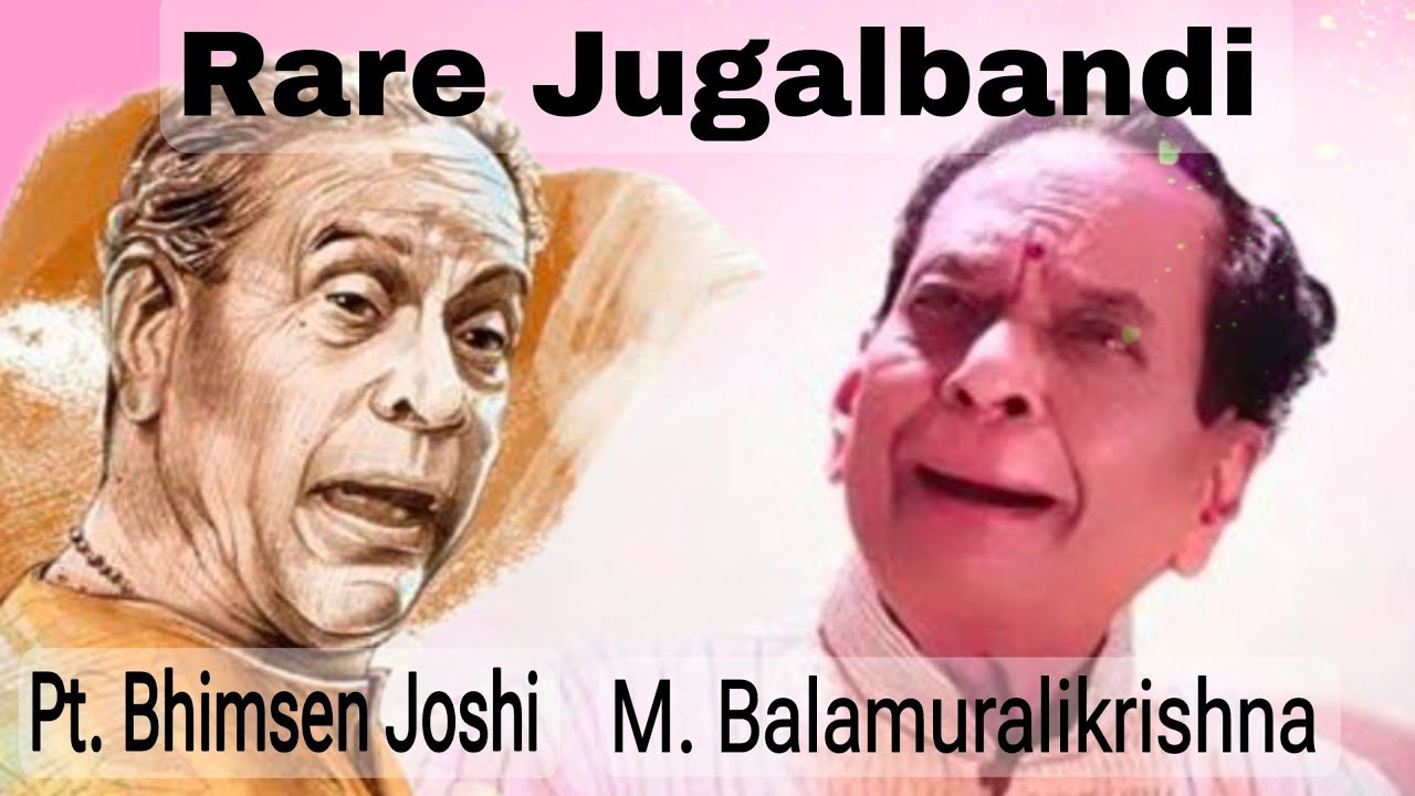 Raga - Yaman (Kalyani) || Pt. Bhimsen Joshi || Dr. M. Balamuralikrishna || Rare Jugalbandi