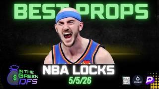 BEST NBA PROPS TODAY | BEST 5 BETS | TUESDAY 5/5/26 | BONUS MLB BET 🔥