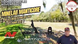 Minelab Manticore - Unveiling the Mystery of this 1700's Home Site