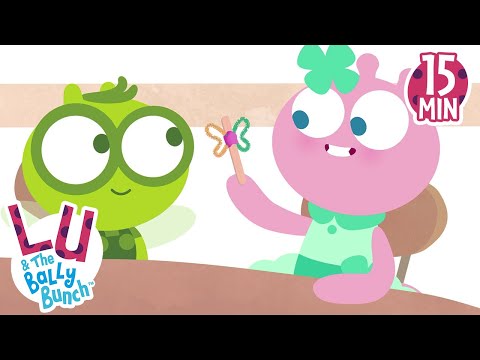 The Power of Teamwork | Creative Problem Solving | Lu & The Bally Bunch | 9 Story Kids