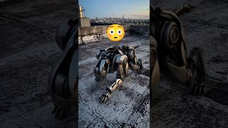 Mechanical Wolf Transformer ⚙️🐺 Hyper-Realistic Robot Transformation #shorts