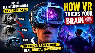 Educational/Tech focus: "Ever wonder how VR actually tricks your brain? 🧠#longfeed #longviral