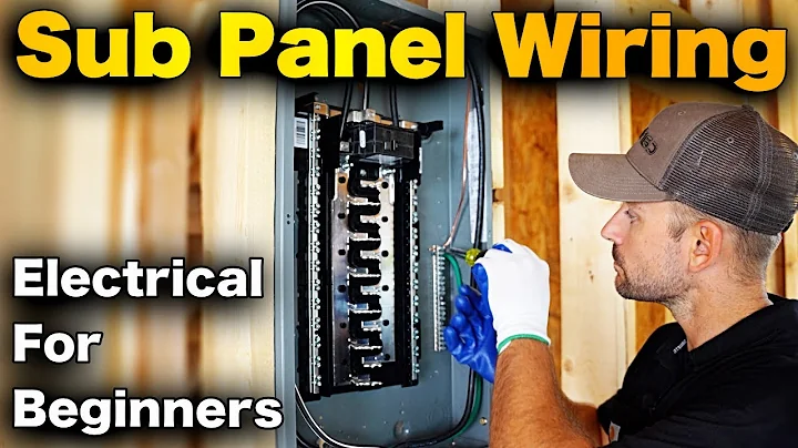 How To Wire A Sub Panel - VERY DETAILED INSTALLATION! Start To Finish