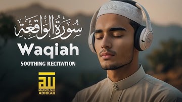 Surah Waqiah سورة الواقعة ✦ This Luminous Quran For Sleep Will Touch Your Heart ✦ Alaa Aqel