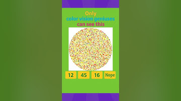 Can you spot the hidden number? Only true color geniuses get it right! 👀🎨