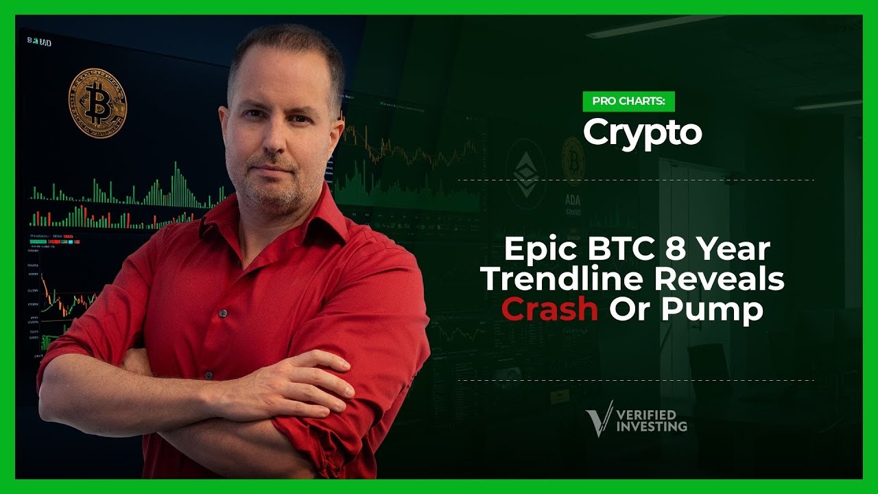 Alert: 8 Year Epic Bitcoin Trendline Will Dictate Surge Or Crash