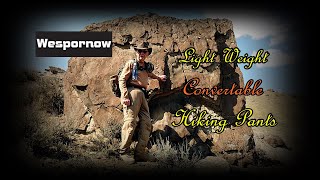 Wespornow Convertible Hiking Pants