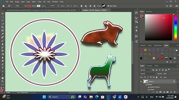 How to create a simple designs Using Styles and custom shapes |A30F