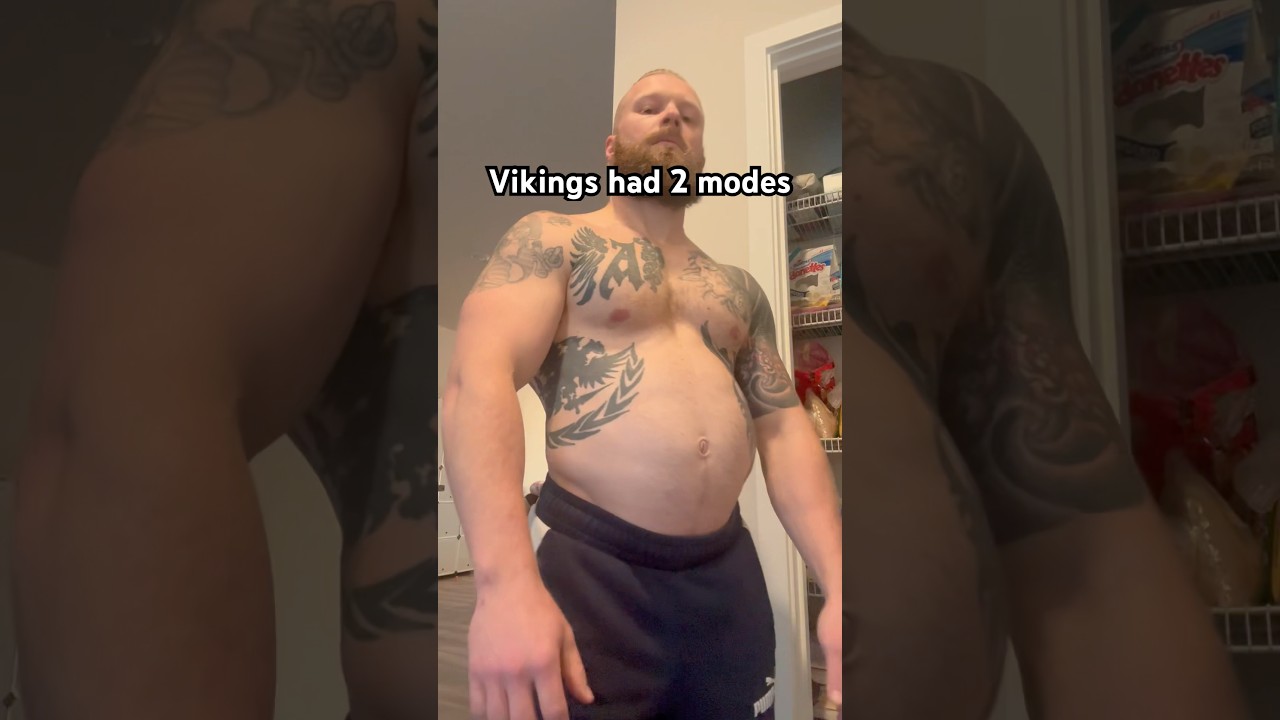 Vikings had 2 modes - drink and battle 