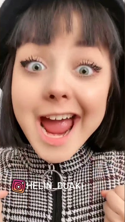 Helin dukai cute girl face expression on insta reels #insta #helin #dukai