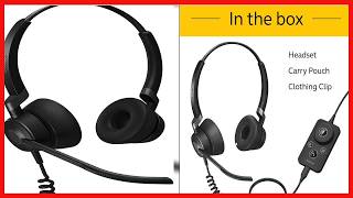 Jabra Engage 50 Stereo Wired Headset: Clear Calls and All-Day Comfort
