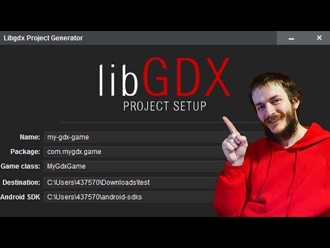 How to run the libGDX-setup.jar file
