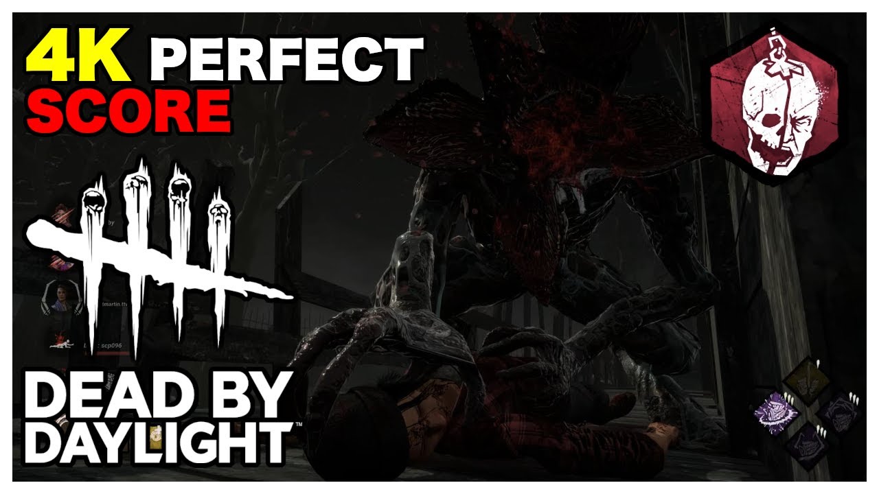 4K DEMOGORGON Perfect Score - Dead By Daylight - YouTube