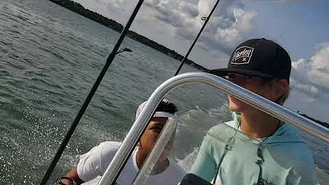 Finn's new boat! Carolina Skiff JV17