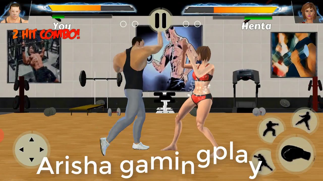 GYM fighting games Bodybuilder Trainer Fight PRO 2020