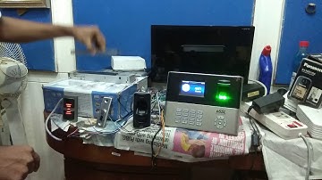 X990 attsndence & acces control device and add reader f12 + KR500E +PUSH BOTTON