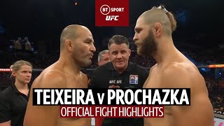 Crazy finish with 30 seconds left! | Glover Teixeira v Jiri Prochazka | UFC 275 Fight Highlights