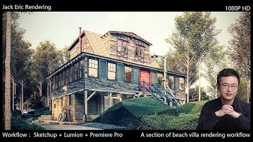 Lumion 9 Rendering Exterior Tutorial #2 Wild home render workflow