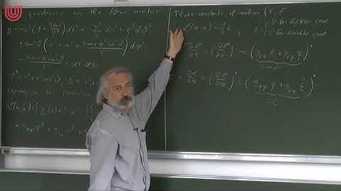 Black holes - Volker Perlick - Lecture 17