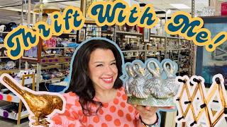 Swans, Sparrows and Hummingbirds! | COME THRIFT WITH ME | Home Decor Reseller Vlog