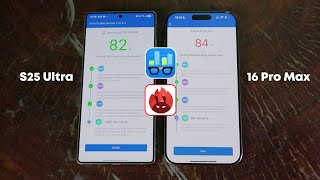 S25 Ultra VS iPhone 16 Pro Max - Antutu, Geekbench TEST - Full Uncut