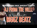 Aj from the ville vs biggz beatz  3ro beat battle league  91523