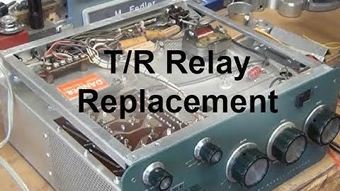 SB200 Linear Amplifier - Capacitor & T/R Relay Replacement