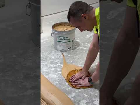 Installing hardwood floors