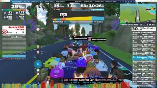 FRR Tour Watopia Stage 4 CRP-GHT on Watts of the Wild in Watopia