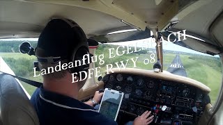 Landeanflug Egelsbach EDFE