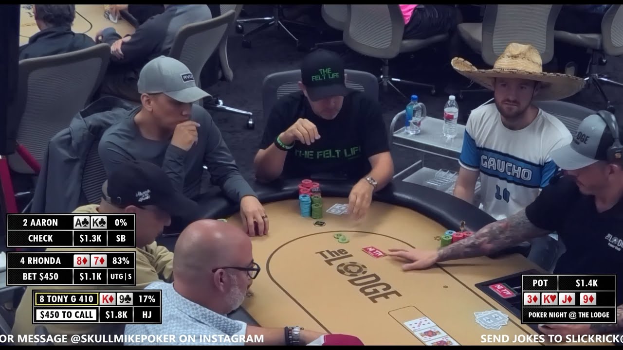 Tony G 410 Felt Life Slipping Away With This Play