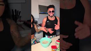 Making the ULTIMATE Shrimp Pasta at Home! 😍 #shorts