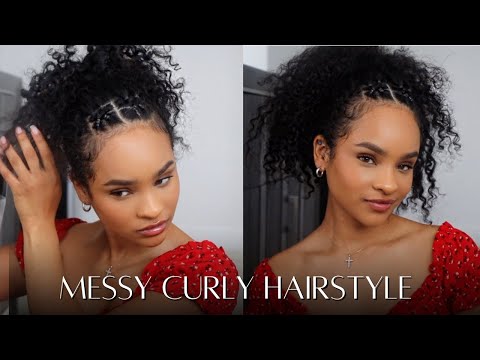 Long Messy Hairstyle With Crazy Curls - TheHairStyler.com